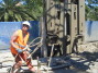 Bloque de manos para juntas trapezoidales