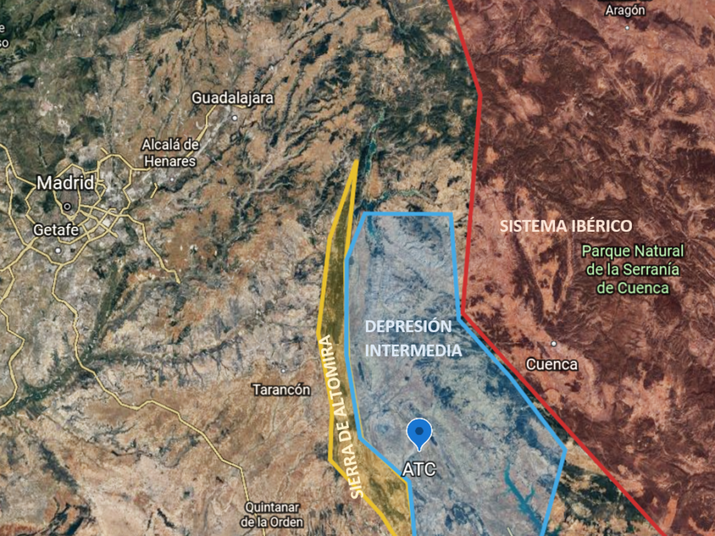 geotecnia del ATC, Villar de Cañas, almacén temporal centralizado, ATC, geotecnia, geología, yesos, sísmica, hidrogeología