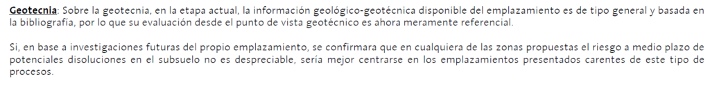 geotecnia del ATC, villar de Cañas, almacén temporal centralizado, ATC, geotecnia, geología, yesos, sísmica.