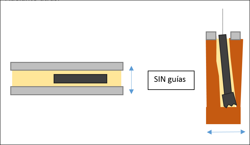 guías cucharas muros pantalla, maquinaria, guías, cuchara, junta, procedimiento, pantallas